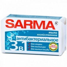 Мыло хозяйственное САРМА Антибактериальное 140г