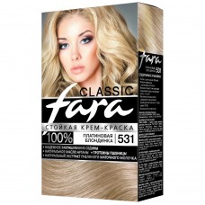 Краска для волос ФАРА 531 Платиновая блондинка