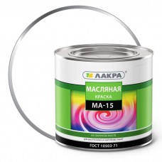Краска масляная МА-15 ЛАКРА белый 1,9кг