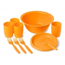 Набор посуды для пикника ВИТТО на 4 персоны,пластик