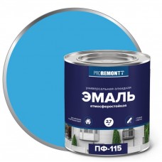 Эмаль ПФ-115 ПРОРЕМОНТ голубой 2,7кг
