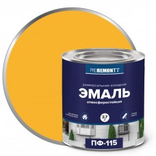 Эмаль ПФ-115 ПРОРЕМОНТ жёлтый 2,7кг