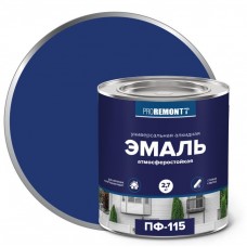 Эмаль ПФ-115 ПРОРЕМОНТ синий 2,7кг