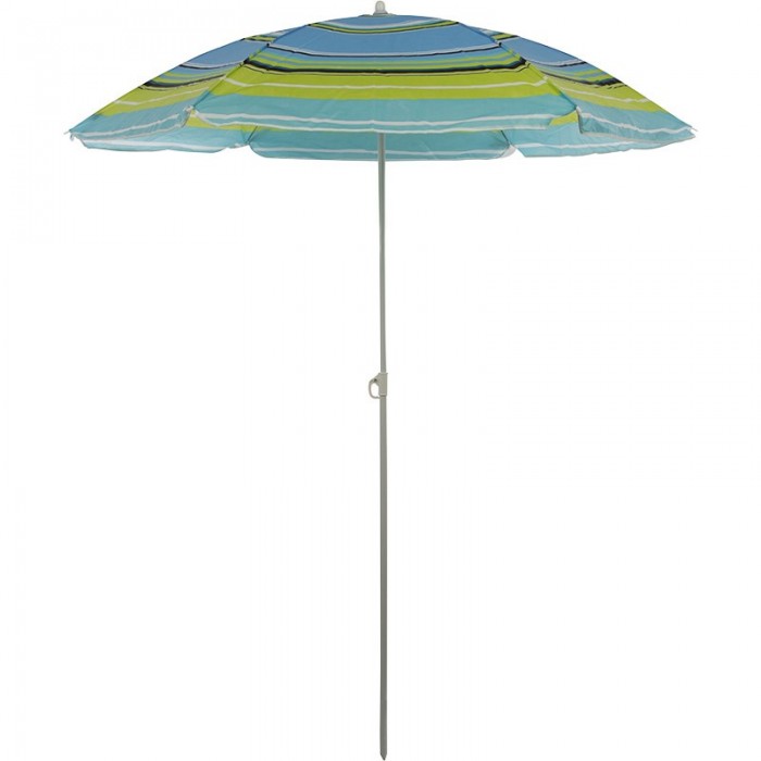 Зонт пляжный ЭКОС BU-61 d=130см складная штанга h=170см