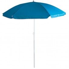 Зонт пляжный ЭКОС BU-63 d=145см складная штанга h=170см