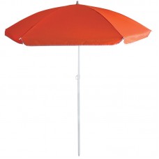 Зонт пляжный ЭКОС BU-65 d=145см складная штанга h=170см