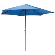 Зонт садовый ЭКОС GU-01 d=270см h=240см без основания синий