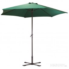 Зонт садовый GU-03 зеленый с крестообразным основанием
