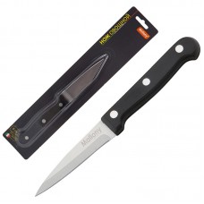Нож МЭЛЛОНИ MAL-07B для овощей 7,5см бакелитовая ручка