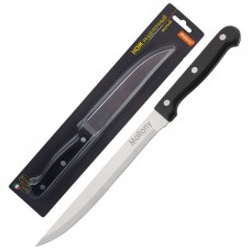 Нож МЭЛЛОНИ MAL-06B разделочный 13,5см бакелитовая ручка