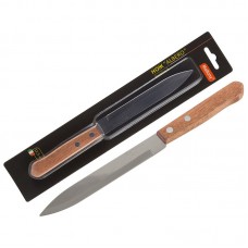 Нож МЭЛЛОНИ для овощей12,5см деревянная рукоятка