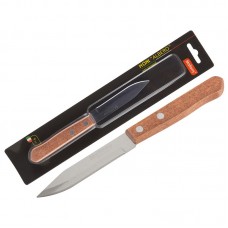 Нож МЭЛЛОНИ для овощей 9см деревянная рукоятка