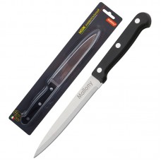 Нож МЭЛЛОНИ MAL-05B универсальный 12см бакелитовая ручка