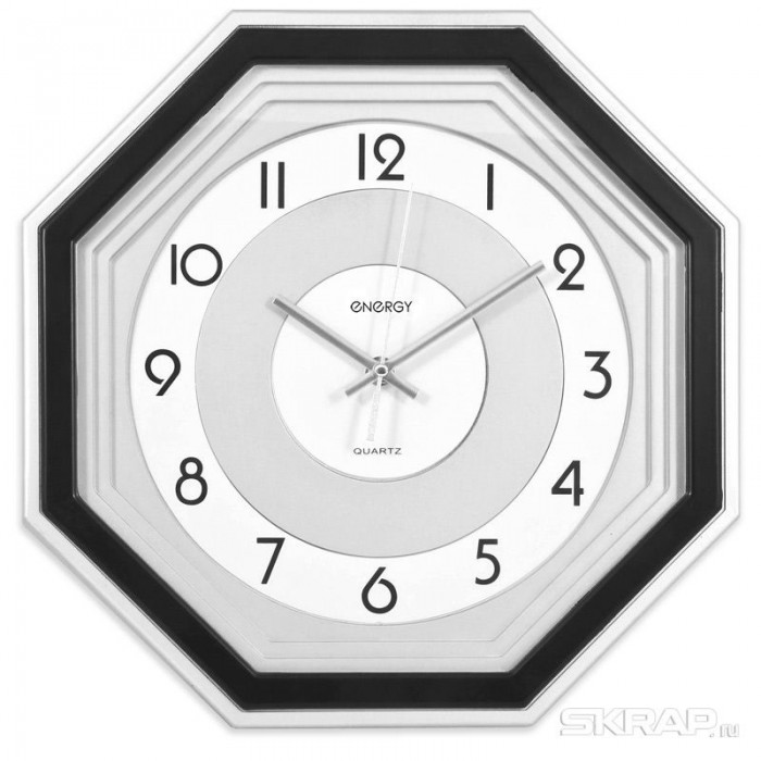 Часы настенные ЭНЕРДЖИ ЕС-12 восьмиугольные