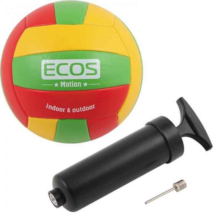 Мяч волейбольный ECOS MOTION и насос VB105P