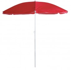 Зонт пляжный ЭКОС BU-69 d=165см складная штанга h=190см
