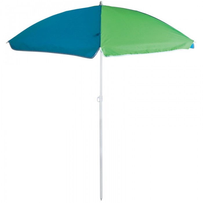Зонт пляжный ЭКОС BU-66 d=145см складная штанга h=170см