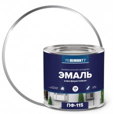 Эмаль ПФ-115 ПРОРЕМОНТ белый 1,9кг