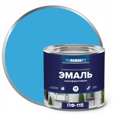 Эмаль ПФ-115 ПРОРЕМОНТ голубой 1,9кг