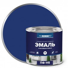 Эмаль ПФ-115 ПРОРЕМОНТ синий 1,9кг