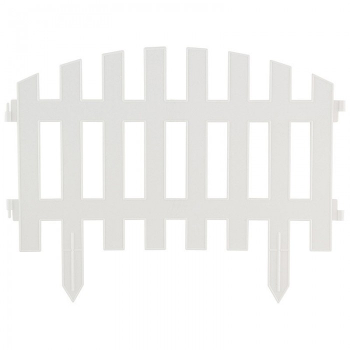 Забор декоративный Renessans h=35см L=2,25м белый