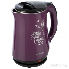 Чайник ЭНЕРДЖИ E-265 1,5кВт 1,8л двойной корпус,фиолетовый