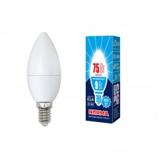 Лампа LED НОРМА E14-С37-9Вт-4000К свеча,нейтральный 