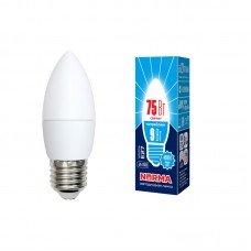 Лампа LED НОРМА E27-С37-9Вт-4000К свеча,нейтральный 