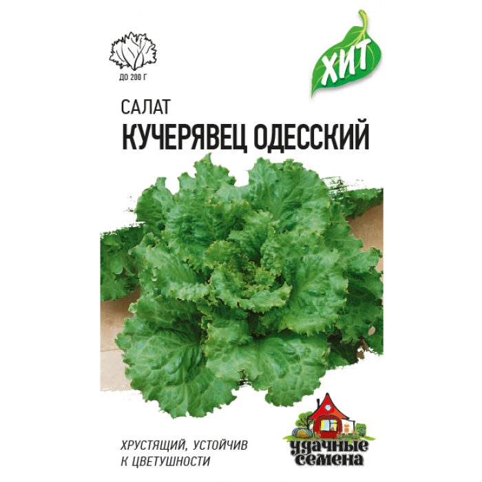 Салат полукочанный Кучерявец Одесский Ц/П 0,5г