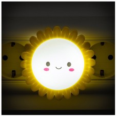 Лампа-ночник ЭНЕРДЖИ EN-NL-5 Цветок желтый