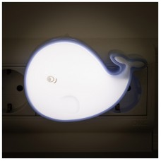 Лампа-ночник ЭНЕРДЖИ EN-NL-7 Кит голубой
