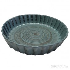 Форма для пирога Скандинавия круглая керамика 2,5л