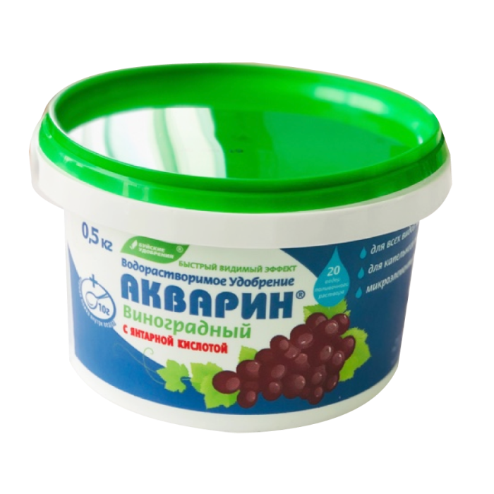 Удобрение для ягодных культур АКВАРИН Виноградный 500г