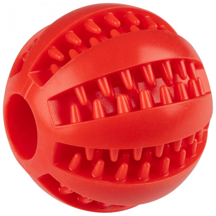 Игрушка для собак РЫЖИЙ КОТ жевательная мяч 50мм