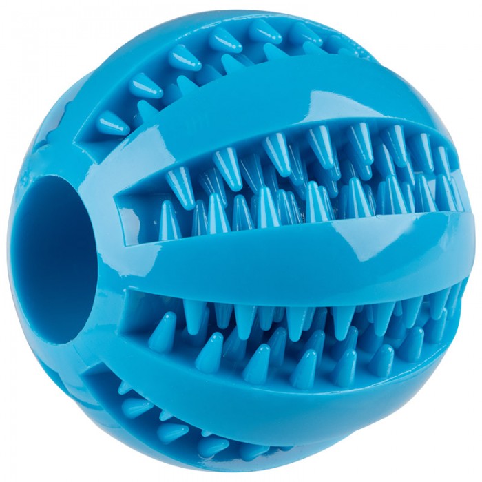 Игрушка для собак РЫЖИЙ КОТ жевательный мяч 70мм