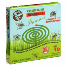 Спирали от комаров ФРОГ зеленые 10шт